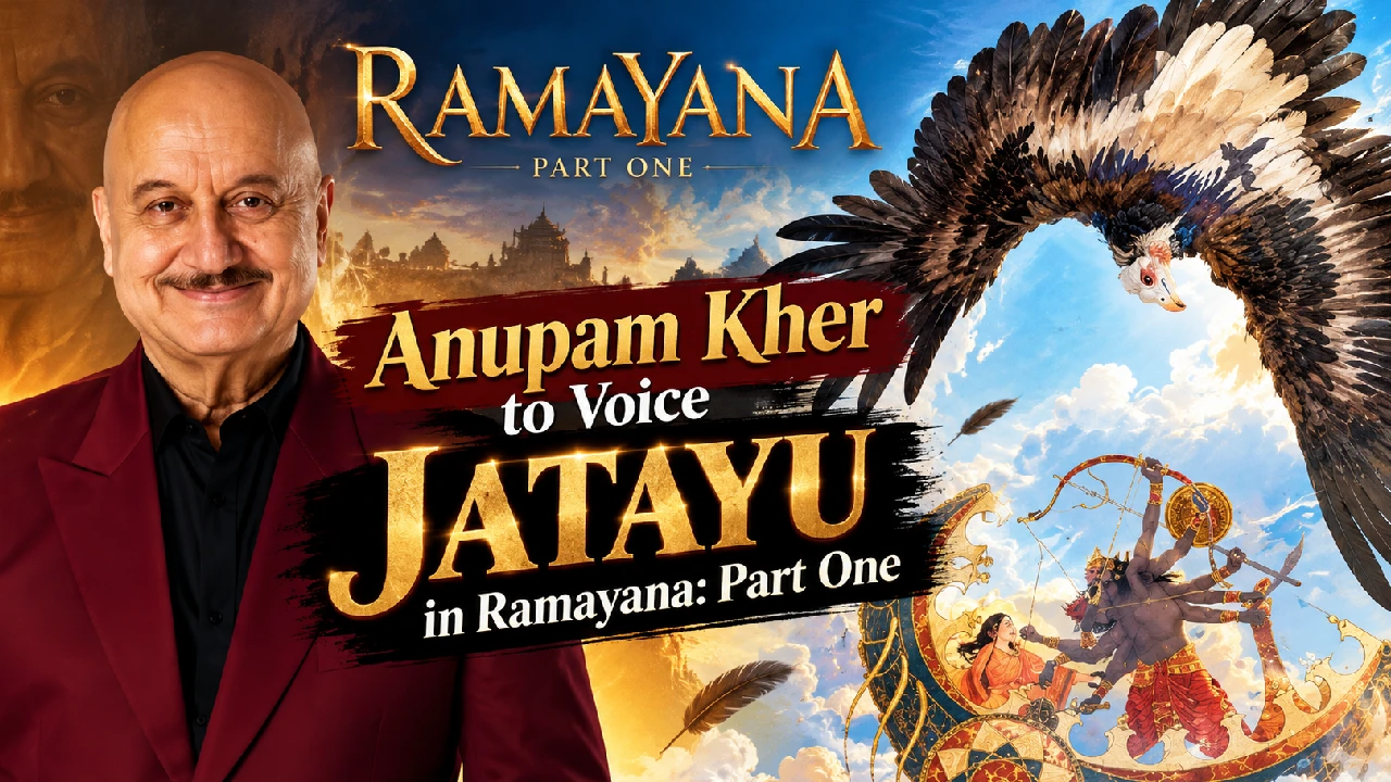 Anupam Kher to Voice Jatayu in Ramayana