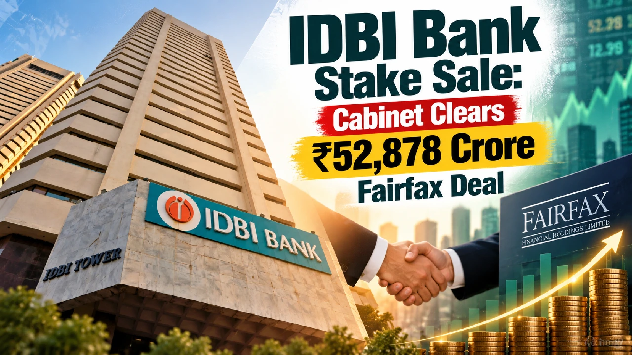 IDBI Bank Stake Sale