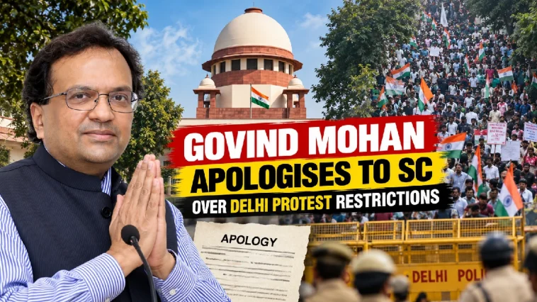 Govind Mohan Apologises to SC