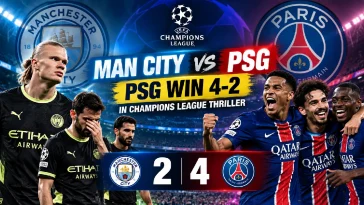 PSG Win 4-2 in Champions League Thriller