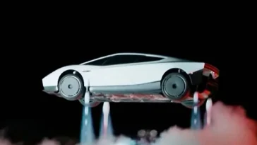 Tesla Roadster Flying Car