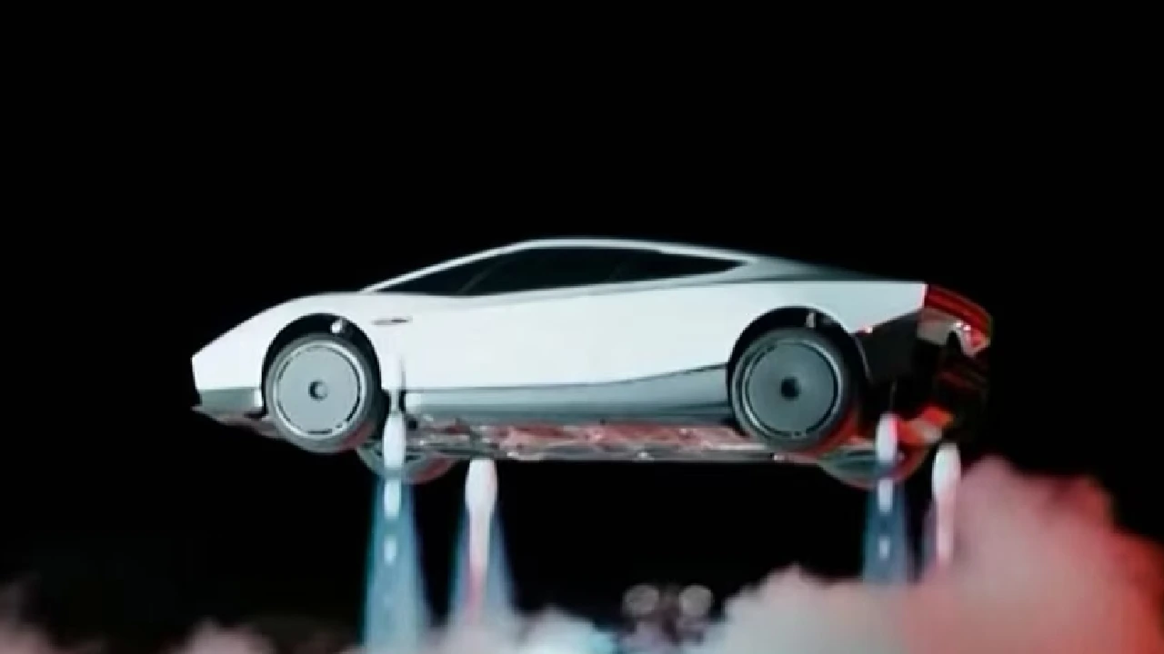 Tesla Roadster Flying Car
